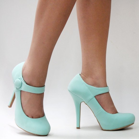 Shoes - New Seafoam Maryn Jane Stiletto Heel Pumps